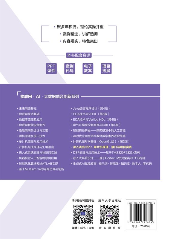 深入淺出C51:單片機原理、接口與項目實踐-preview-2