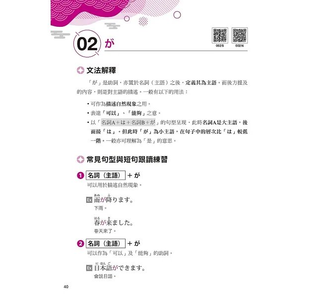 跟讀學日檢文法 N5:用SHADOWING跟讀法,自然而然、快速掌握最高頻率N5文法試題!(附QR碼線上音檔隨刷隨聽)-preview-5