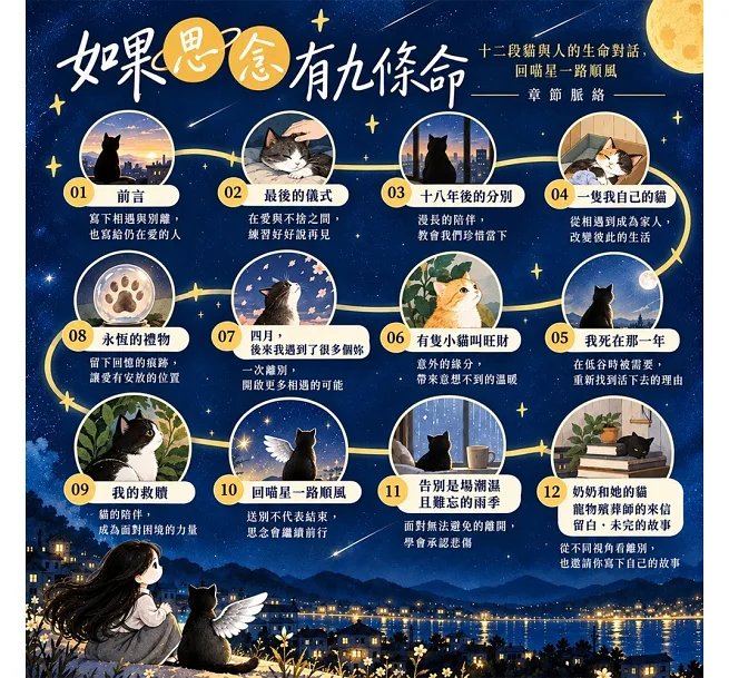 如果思念有九條命:十二段貓與人的生命對話,回喵星一路順風-preview-4