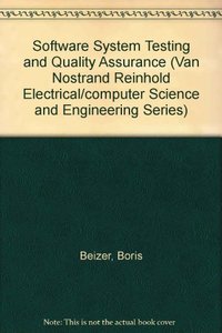 Software System Testing and Quality Assurance-cover