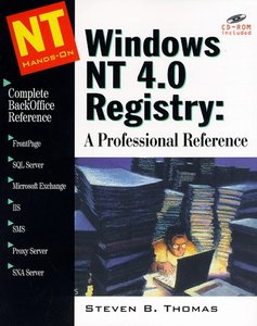 Windows NT 4.0 Registry: A Professional Reference-cover