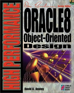 High Performance Oracle8 Object-Oriented Design-cover