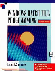 Windows Batch File Programming, 2/e-cover