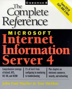 The Complete Reference: Microsoft Internet Information Server 4-cover