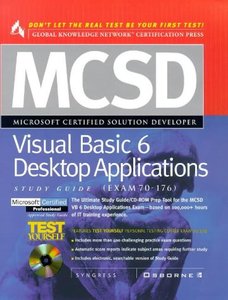 MCSD Visual Basic 6 Desktop Applications Study Guide: Exam 70-176-cover