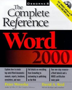 The Complete Reference: Word 2000-cover