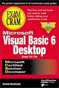 MCSD Visual Basic 6 Desktop Exam Cram-cover