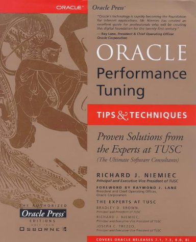 Oracle Performance Tuning Tips and Techniques | 天瓏網路書店