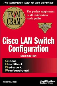 CCNP Cisco LAN Switch Configuration Exam Cram (Exam 640-404)-cover
