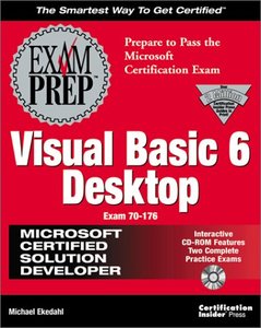 MCSD Visual Basic 6 Desktop Exam Prep-cover
