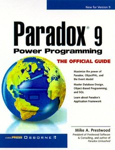 Paradox 9 Power Programming: The Official Guide-cover