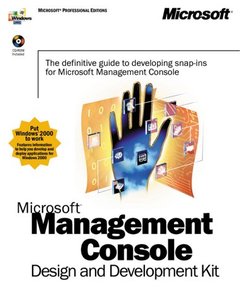 Microsoft Management Console Design and Development Kit-cover