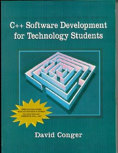 C++ Software Development for Technology Students-cover