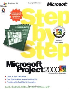 Microsoft Project 2000 Step by Step-cover