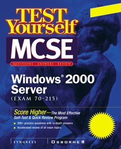 Test Yourself MCSE Windows 2000 Server (Exam 70-215)-cover