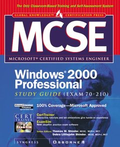 MCSE Windows 2000 Professional Study Guide (EXAM 70-210)-cover