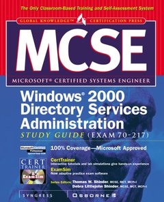 MCSE Windows 2000 Directory Services Administration Study Guide (Exam 70-217)-cover