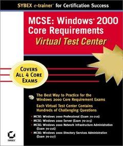 MCSE: Windows 2000 Core Requirements--Virtual Test Center-cover