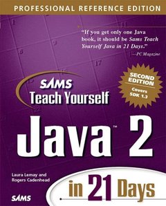 Sams Teach Yourself Java 2 in 21 Days, Professional Reference Edition, 2/e-cover