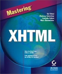 Mastering XHTML-cover