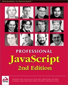 Professional JavaScript, 2/e-cover