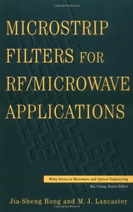 Microstrip Filters for RF/Microwave Applications-cover
