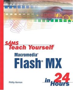 Sams Teach Yourself Macromedia Flash MX in 24 Hours-cover