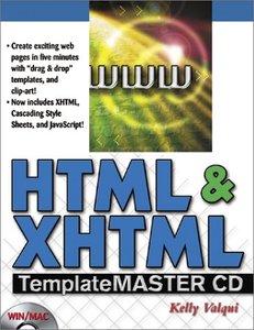 HTML & XHTML TemplateMaster CD-cover