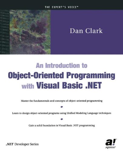 An Introduction to Object-Oriented Programming with Visual Basic .NET ...