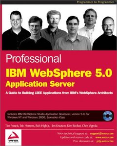 Professional IBM WebSphere 5.0 Application Server-cover