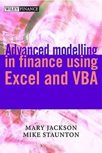Advanced modelling in finance using Excel and VBA-cover