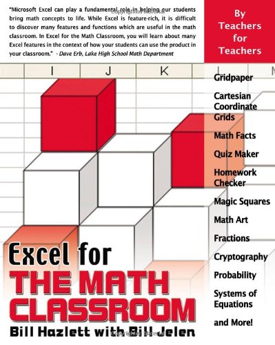 Excel Math Examples Books Excel for the Math Classroom (Excel for Professionals series) | 天瓏網路書店