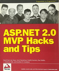 ASP.NET 2.0 MVP Hacks (Paperback)-cover