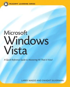 Microsoft Windows Vista: Peachpit Learning Series-cover