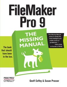 FileMaker Pro 9: The Missing Manual-cover