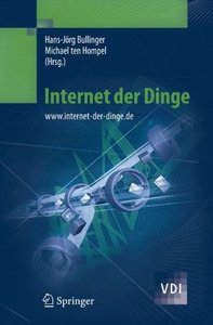 Internet der Dinge: www.internet-der-dinge.de (VDI-Buch)-cover