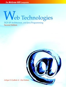 Web Technologies: TCP/IP Architecture and Java Programming-cover