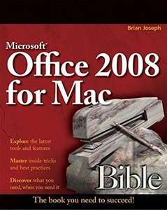 Microsoft Office 2008 for Mac Bible (Paperback)-cover
