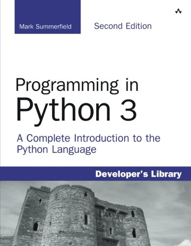 introduction to programming using python: liang, y.:... Programming in Python 3: A Complete Introduction to the Python Language ...