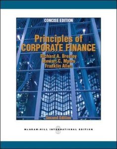 Principles of Corporate Finance Concise Edition, 2/e (IE-Paperback)-cover