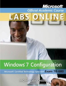 MOAC Lab Online Stand-alone to accompany 70-680: Windows 7 Configuration (Paperback)-cover