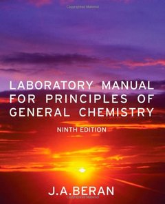 Laboratory Manual for Principles of General Chemistry, 9/e (Paperback)-cover