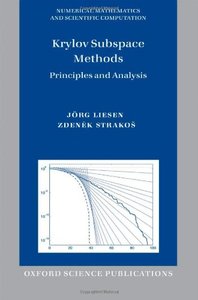 Krylov Subspace Methods: Principles and Analysis (Hardcover)-cover