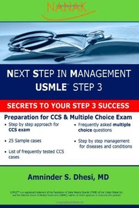 Next Step in Management USMLE STEP 3: Secret to your STEP 3 Success (Paperback)-cover