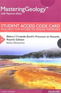 MasteringGeology with Pearson eText - Standalone Access Card - for Natural Hazards: Earth's Processes as Hazards, 4/e（Paperback）-cover