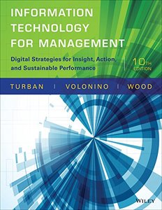 Information Technology for Management: Digital Strategies for Insight, Action, and Sustainable Performance Hardcover-cover