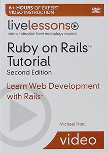 Ruby on Rails 3 LiveLessons, Second Edition - DVD: Learn Rails by Example (2nd Edition) DVD-ROM-cover