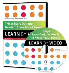 Things Every Designer Needs to Know about People: Learn by Video Multimedia DVD-cover