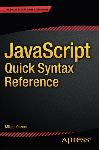 JavaScript Quick Syntax Reference (Paperback) | 天瓏網路書店