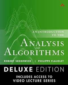 Analysis of Algorithms, Deluxe Edition: Book and 9-part Lecture Series-cover